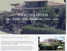Tablet Screenshot of ammongarden.com
